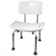 silla de ducha con respaldo SCWB